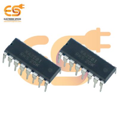 KA2281 5-Dot Dual Led Level Meter Driver 16 DIP IC Pack of 2